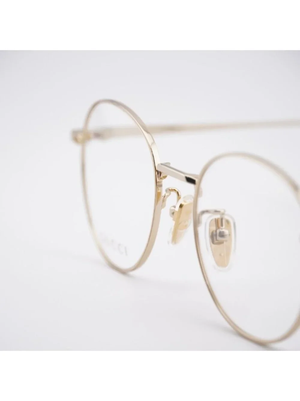 Gucci GG2004OA 002 Eyeglasses Gold 50mm Round Frame